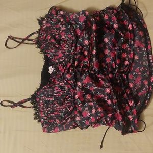 For Love and Lemons x Victoria Secrtet- Corset Top, Size Small